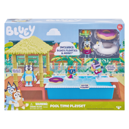 Shopkins Bluey S4 Pool Time Fun - Bluey