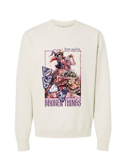 Poppy Playtime Broken Things Crewneck | Poppy Playtime