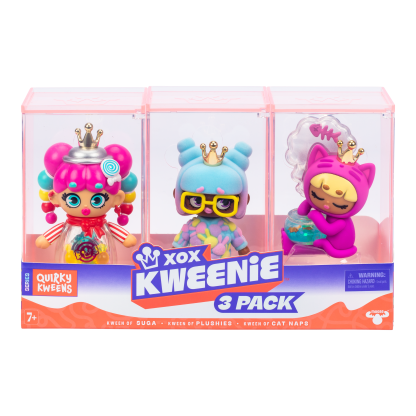 Shopkins XOX Kweenie 3 Pack Quirky