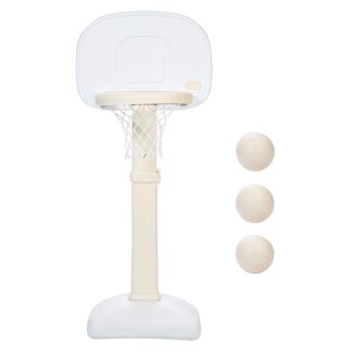 Little Tikes Cloud Collection™ TotSports™ Easy Score™ Basketball Set with 3 Basketballs – White