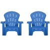 Little Tikes Garden Chair - Blue 2 Pack