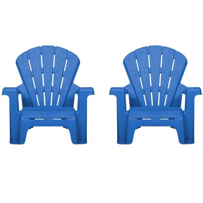 Little Tikes Garden Chair - Blue 2 Pack