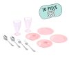 Little Tikes Sweet Spaces™ Dishware Set - Pink