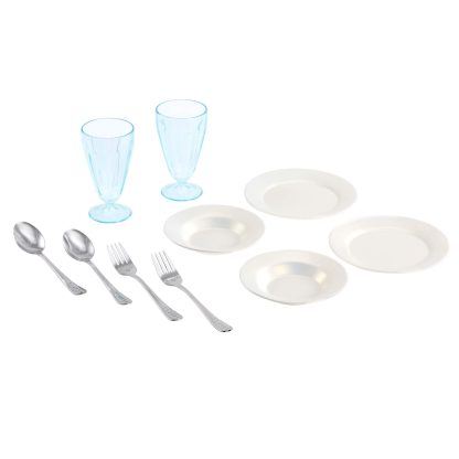 Little Tikes Sweet Spaces™ Dishware Set - White