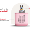 Tonies Bluey Toniebox 2 Starter Set - Cloud Pink
