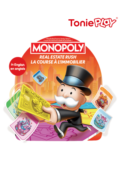 Tonies Tonieplay Monopoly Real Estate Rush Game & Controller